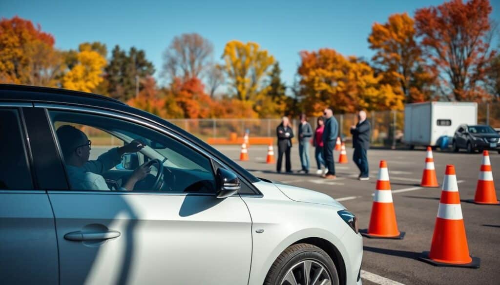 Vorbereitungen Fahrsicherheitstraining